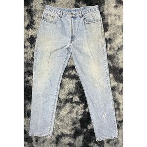 Vintage Faconnable Light Washed Straight Leg Jeans